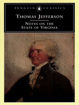 cover image of Notes on the State of Virginia